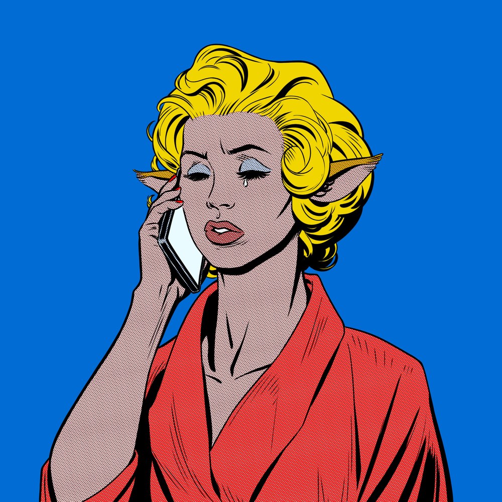 Girl on the Phone