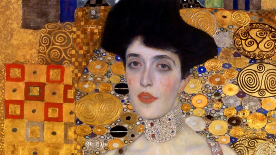 Source · Gustav Klimt · Adele Bloch-Bauer I · 1907